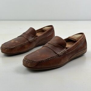 Florsheim Driver Moc Toe Penny Loafer Driving‎ Shoes 9 Men Loafer 13296-221